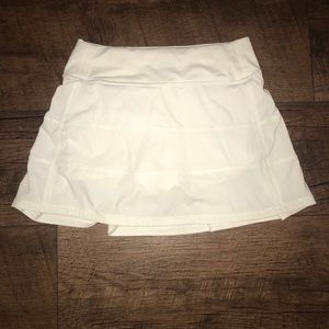 White Lululemon Skirt
